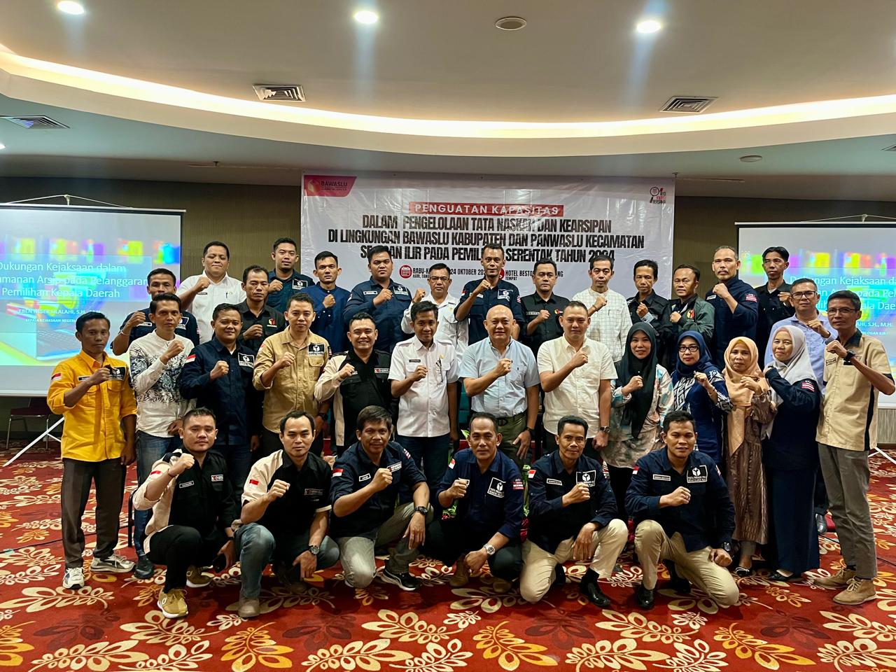 Penguatan Kapasitas Pengelolaan Kearsipan Bawaslu dan Panwas Se-Ogan Ilir