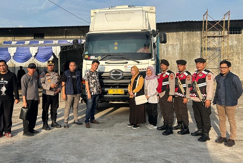 Bawaslu Ogan Ilir lakukan pengawasan pendistribusian surat suara