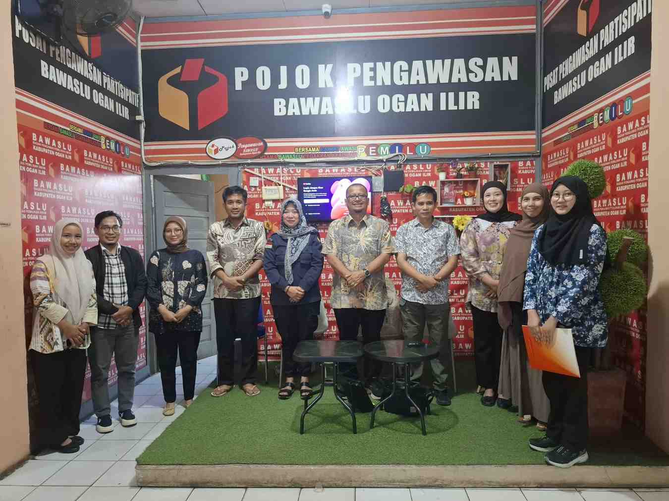 Kunjungan Kerja Sekretariat Bawaslu Provinsi Sumatera Selatan