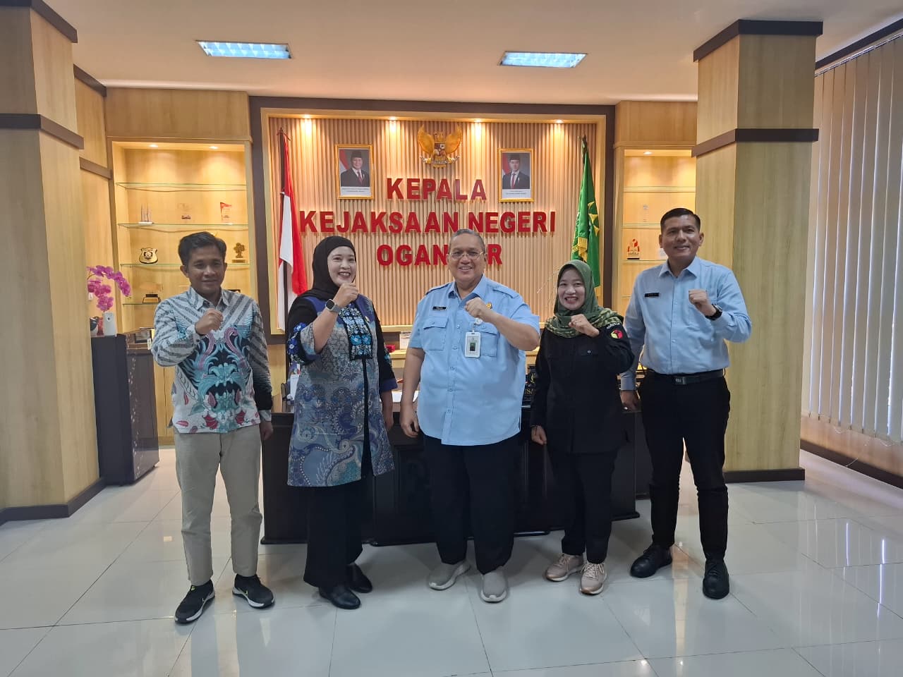 perkuat sinergi Bawaslu ogan ilir bersama kejari kabupaten ogan ilir