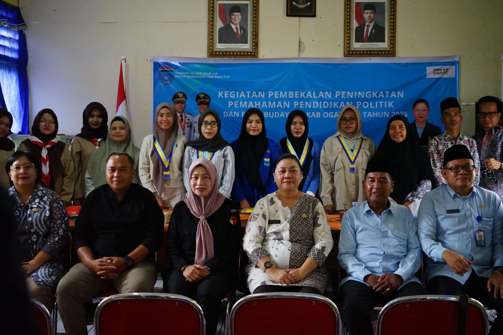 Menjadi Narasumber pada Kegiatan Pendidikan Politk dan Etika Budaya