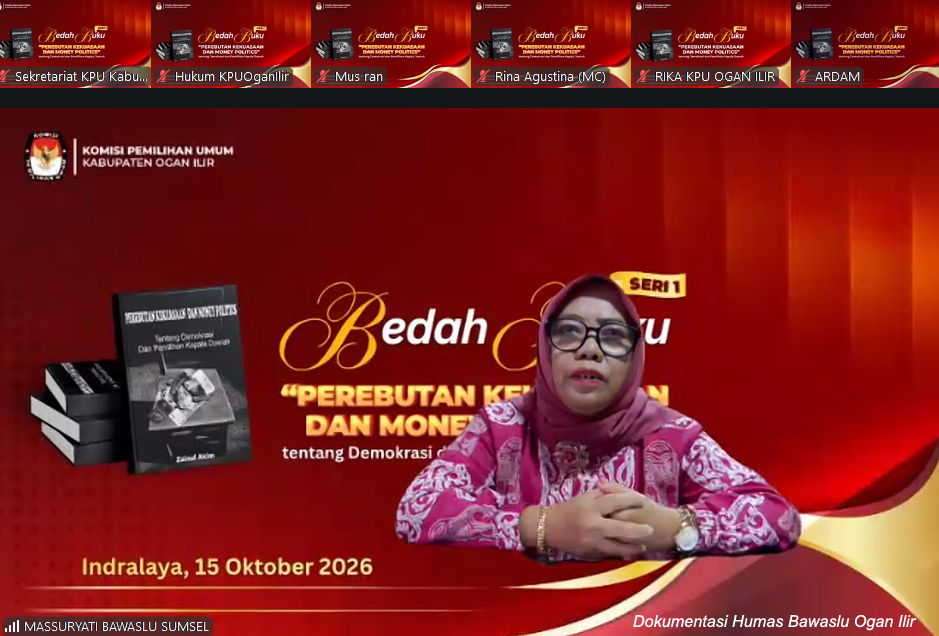 Bedah Buku "Perebutan Kekuasaan dan Money Politic"