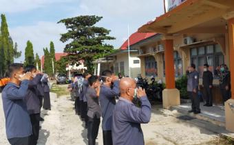 Apel Pagi bersama Bpk. JUNAIDI, SE., M.Si ( Koordinator Divisi Pengawasan, Humas & Hubal ) Bawaslu SumSel