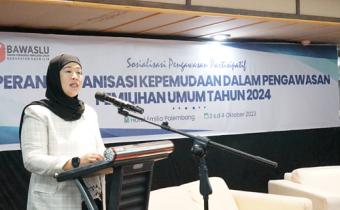 Bawaslu Ajak Organisasi Kepemudaan Bersinergi dan Berpartisipasi Awasi Pemilu 2024