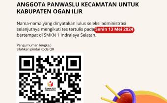 pengumuman hasil seleksi administrasi 